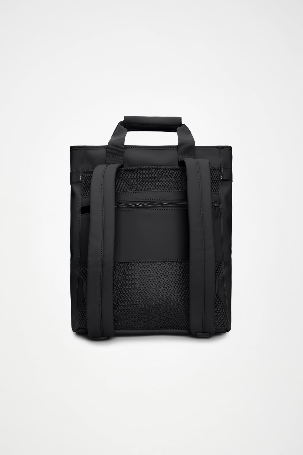 RAINS Texel Tote Backpack Black Backpack