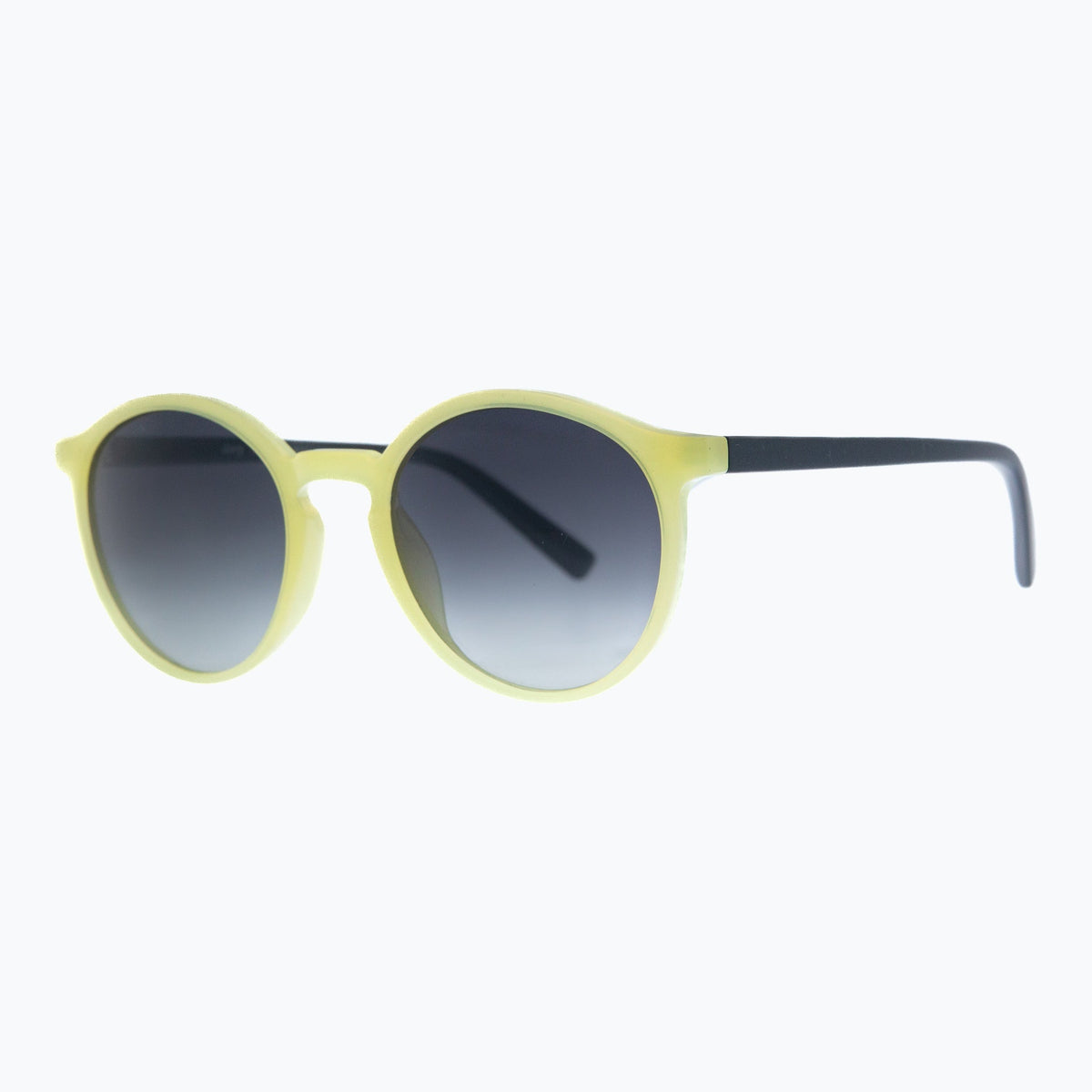 Jaxy Lennon Round sunglasses — side view #Color_Burgundy/Tort