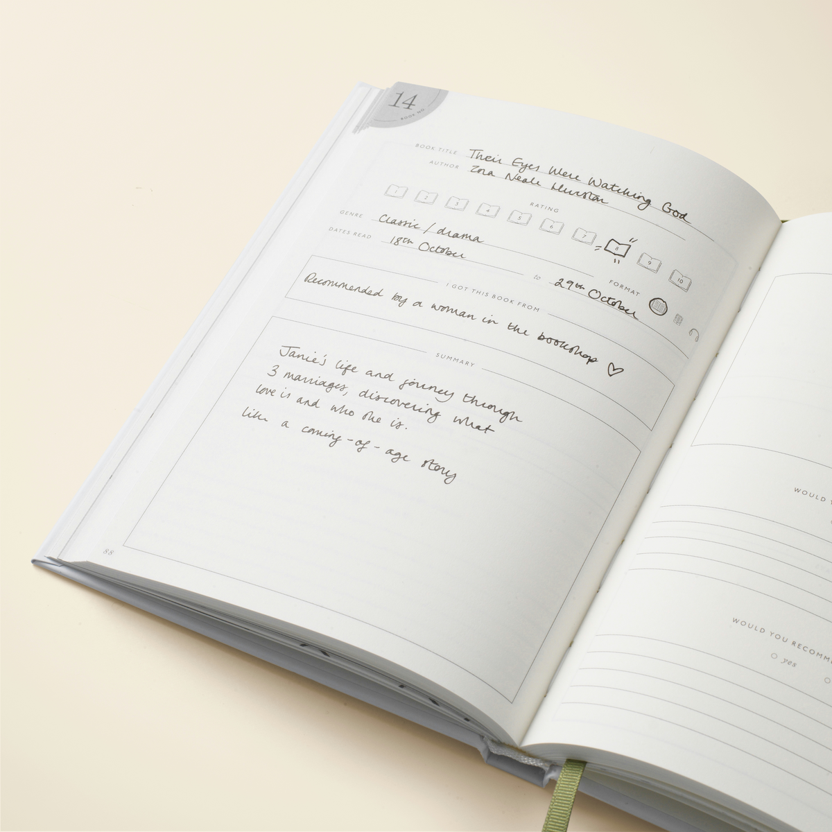 Library Card - Reading Journal