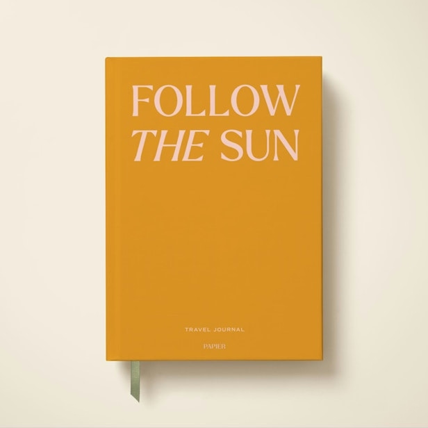 Follow the Sun A5 Hardcover Travel Journal