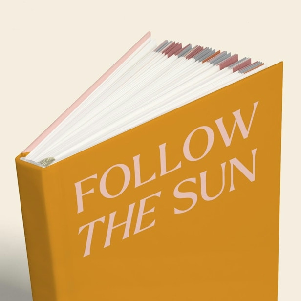 Follow the Sun A5 Hardcover Travel Journal