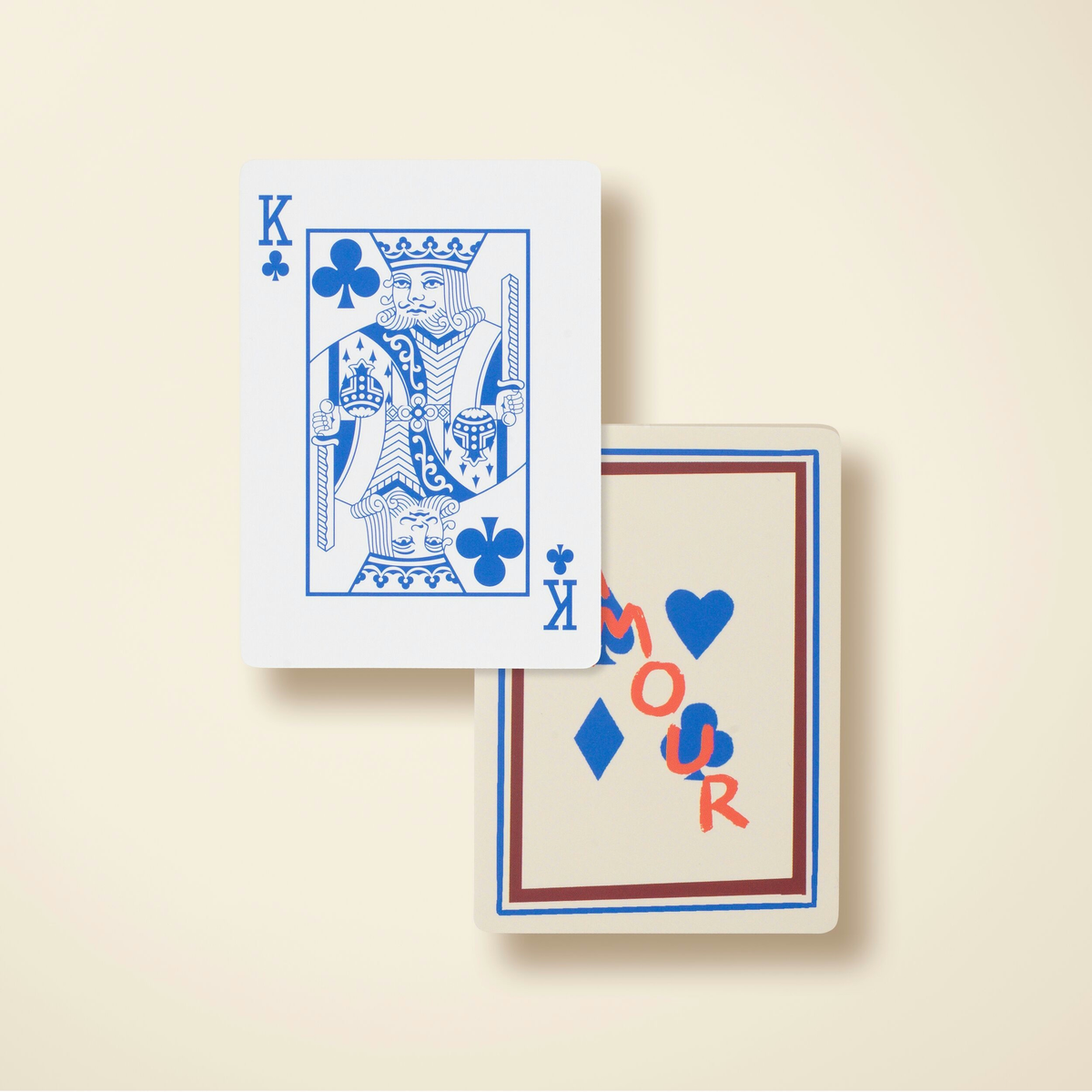 Stripes & Suits Playing Cards - Set of 2