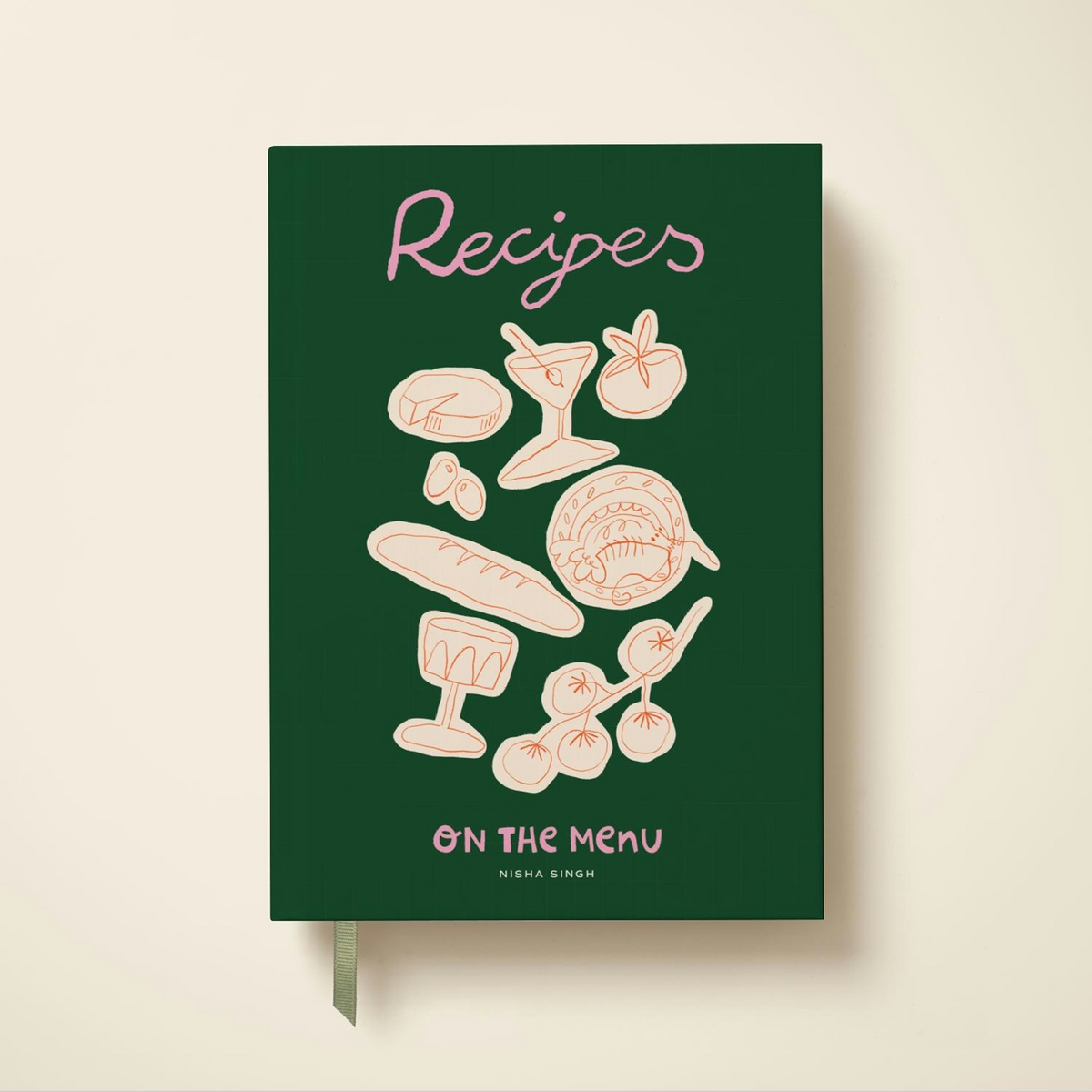 Al Fresco A5 Hardcover Guided Recipe Journal