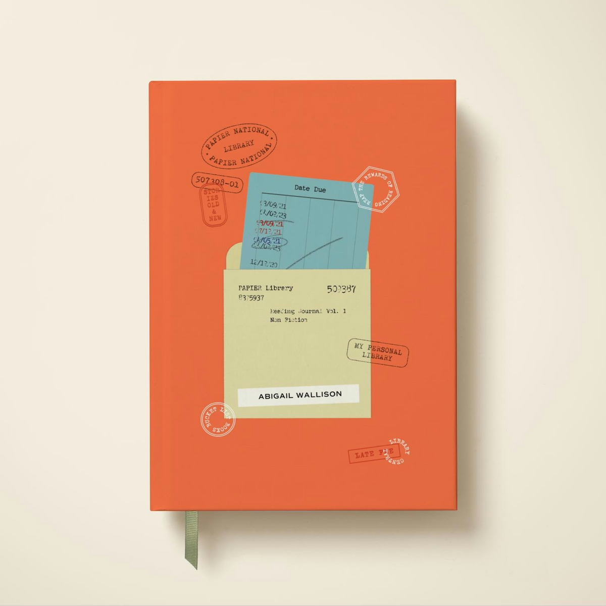 Library Card - Reading Journal