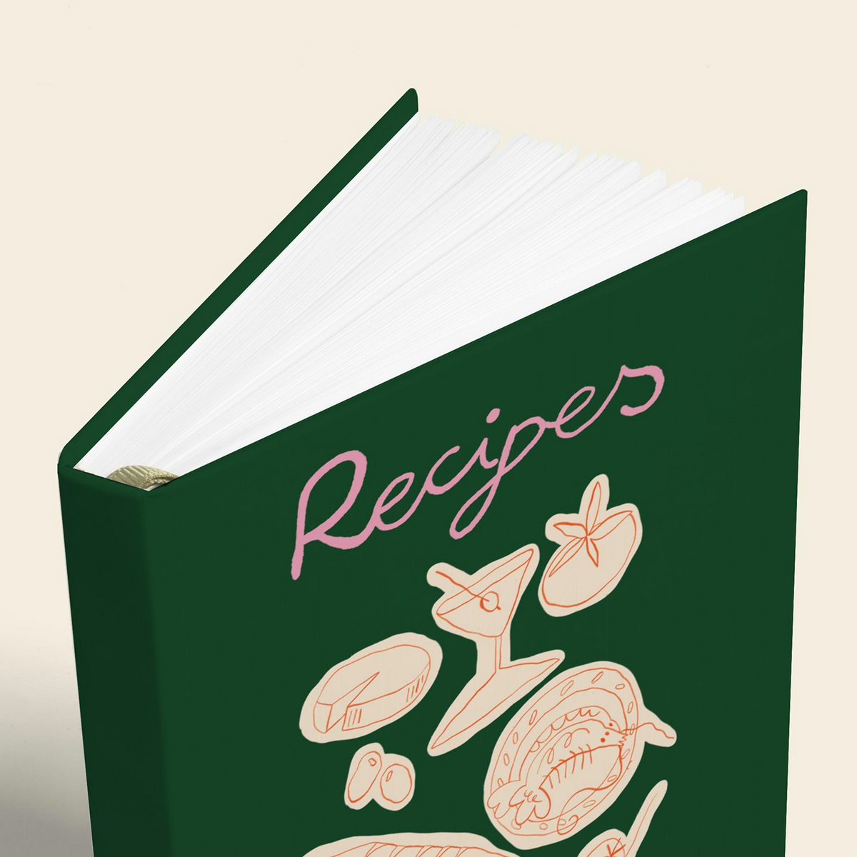 Al Fresco A5 Hardcover Guided Recipe Journal