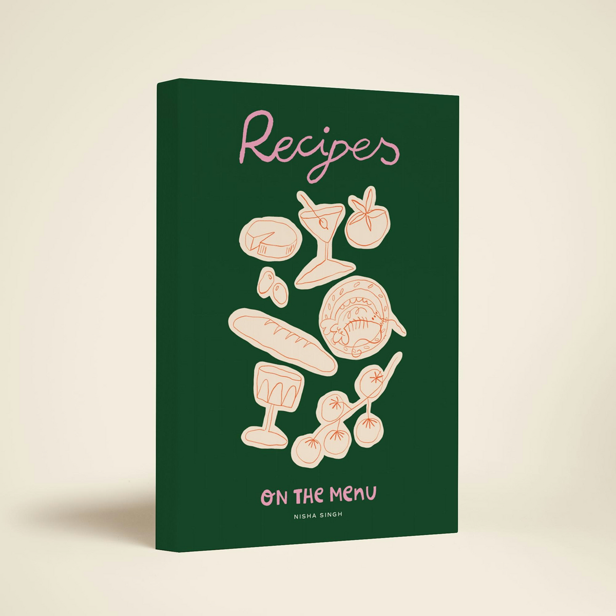 Al Fresco A5 Hardcover Guided Recipe Journal
