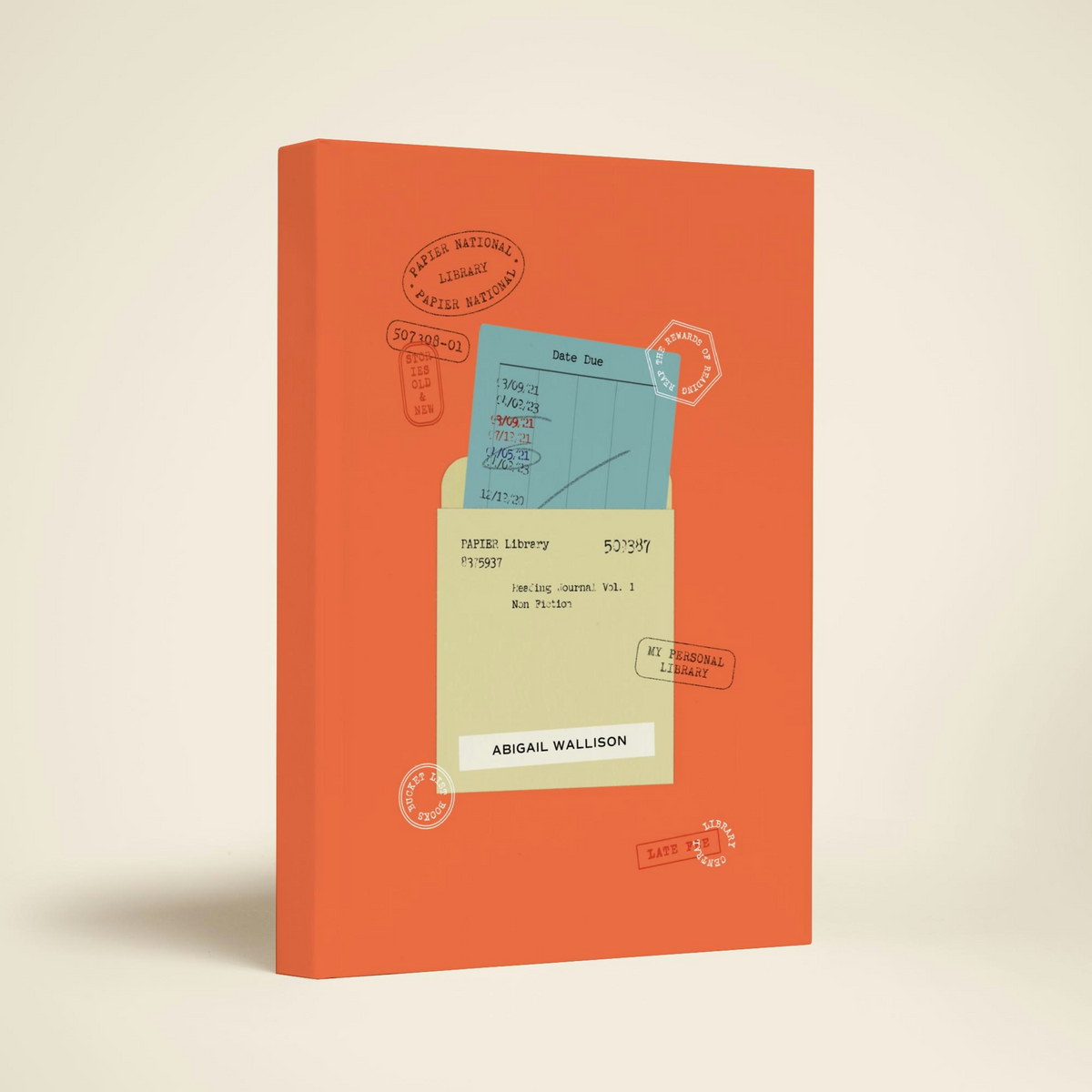 Library Card - Reading Journal