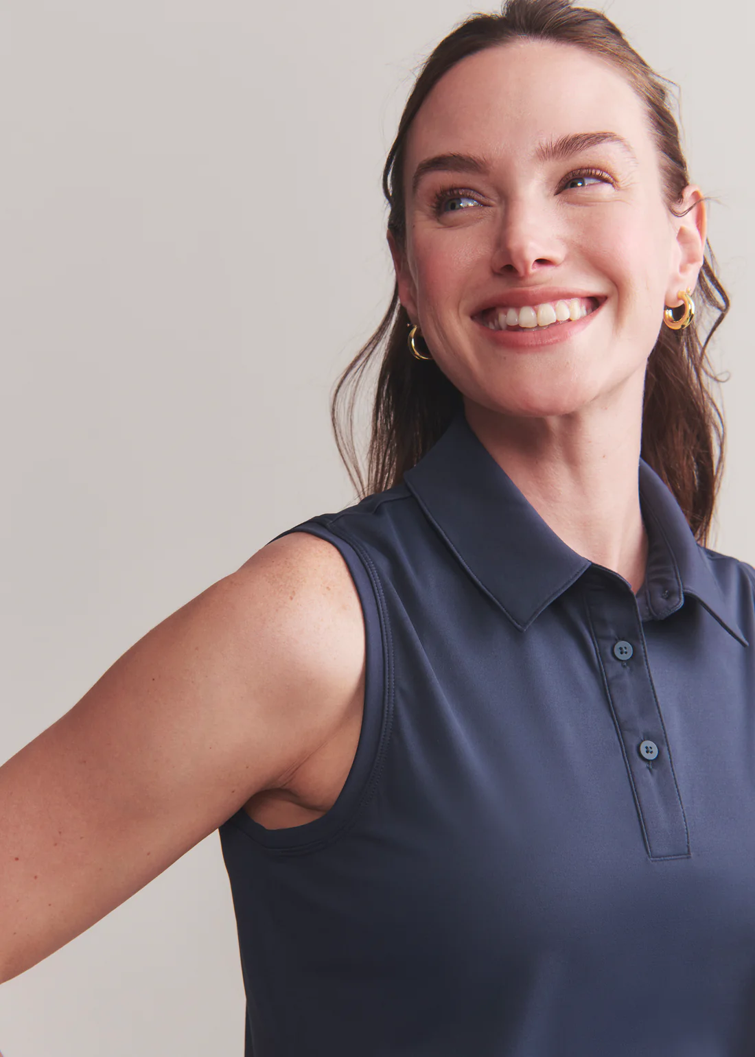Course to Court Sleeveless Polo