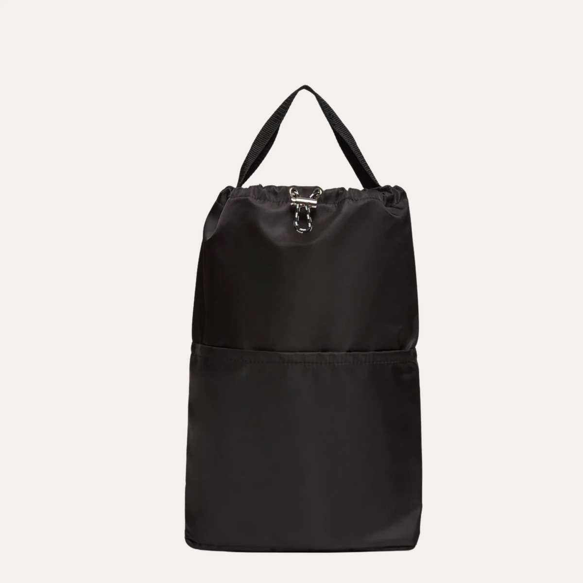 THE RIPPLE DUO POCKET SHOE & WINE BAG // STINGRAY BLACK