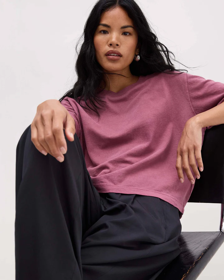 Women's Relaxed Crop Tee