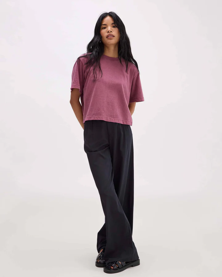 Women's Relaxed Crop Tee