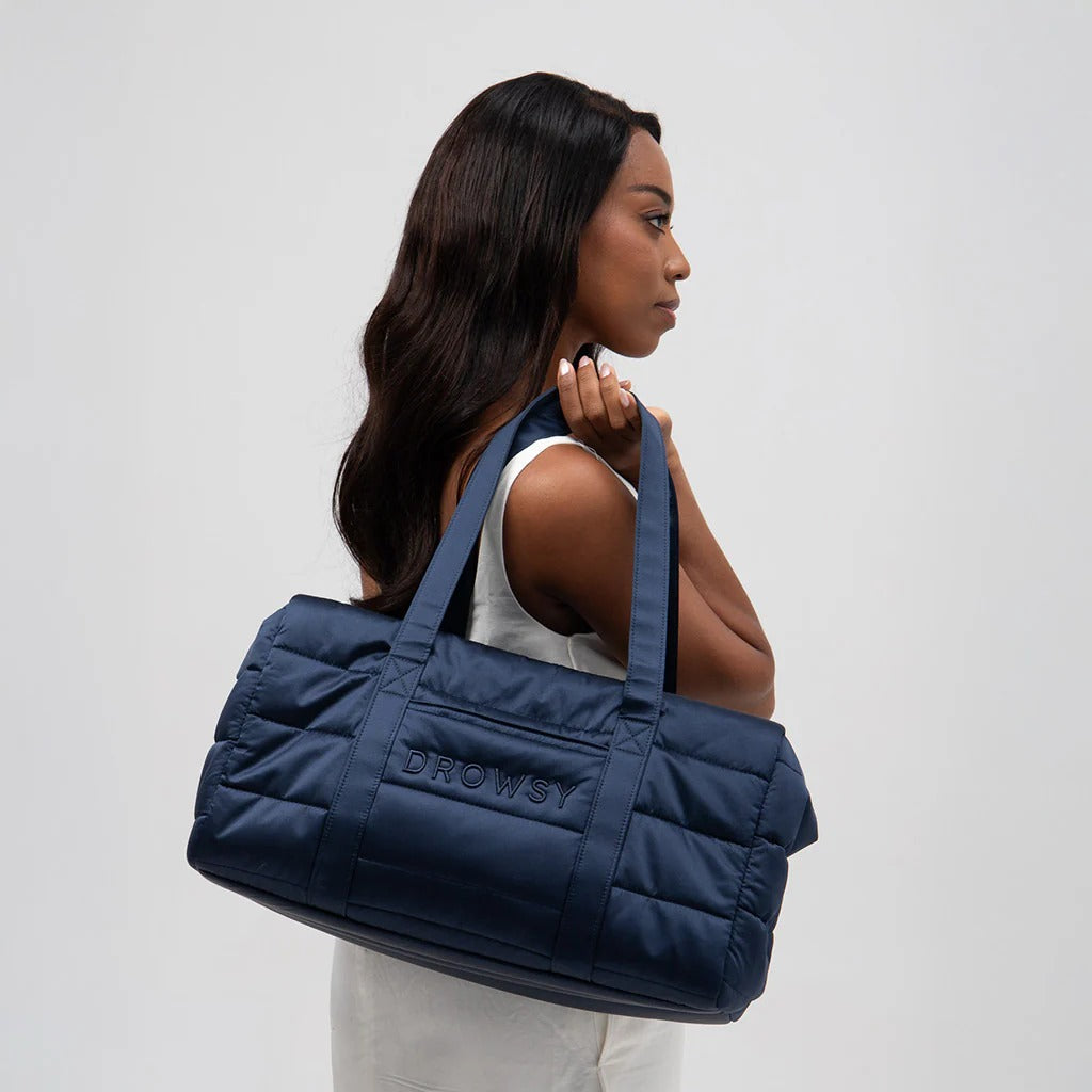 Silk Weekender - Midnight Blue