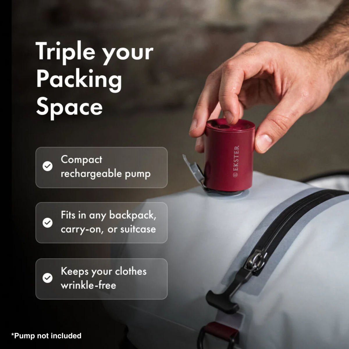 TravelPack™ Vacuum Bag
