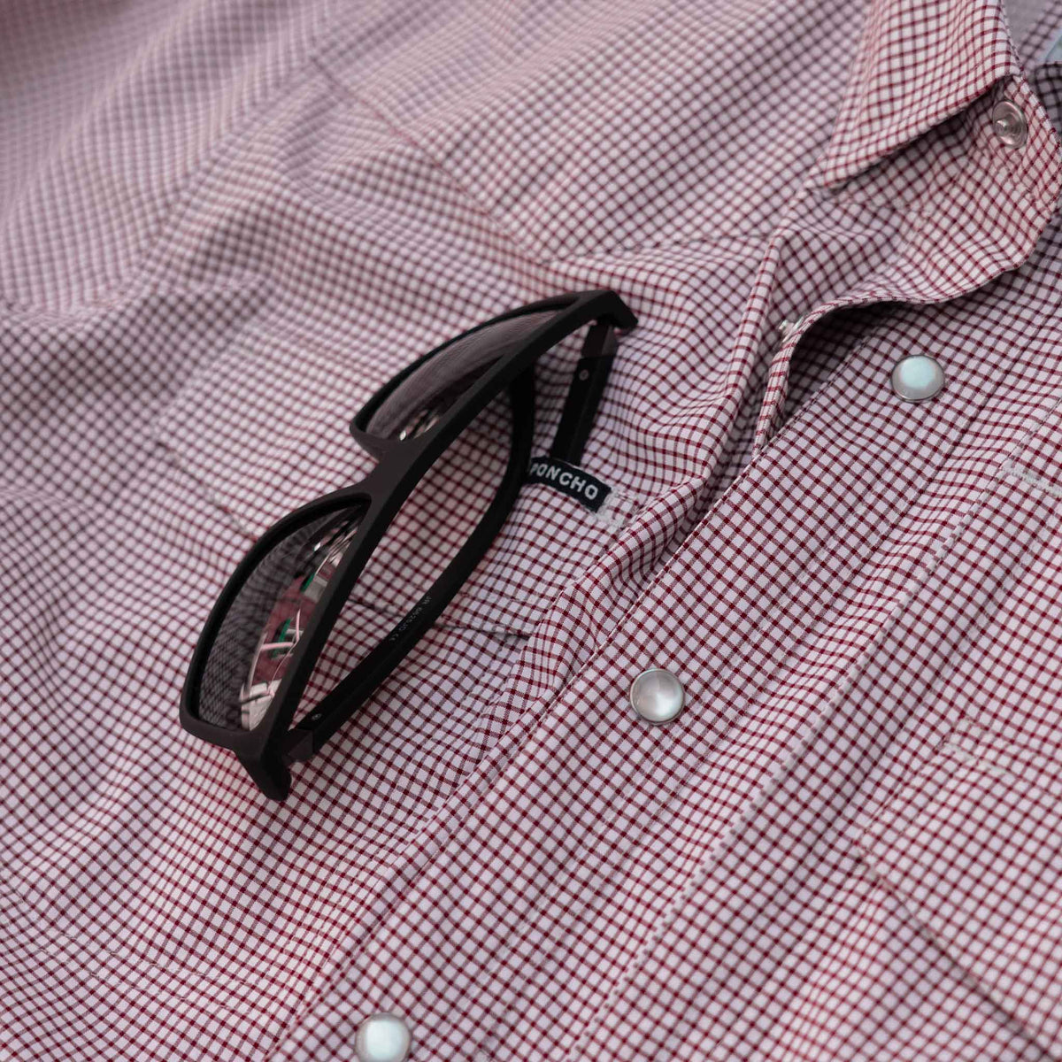 close up of front right chest pocket