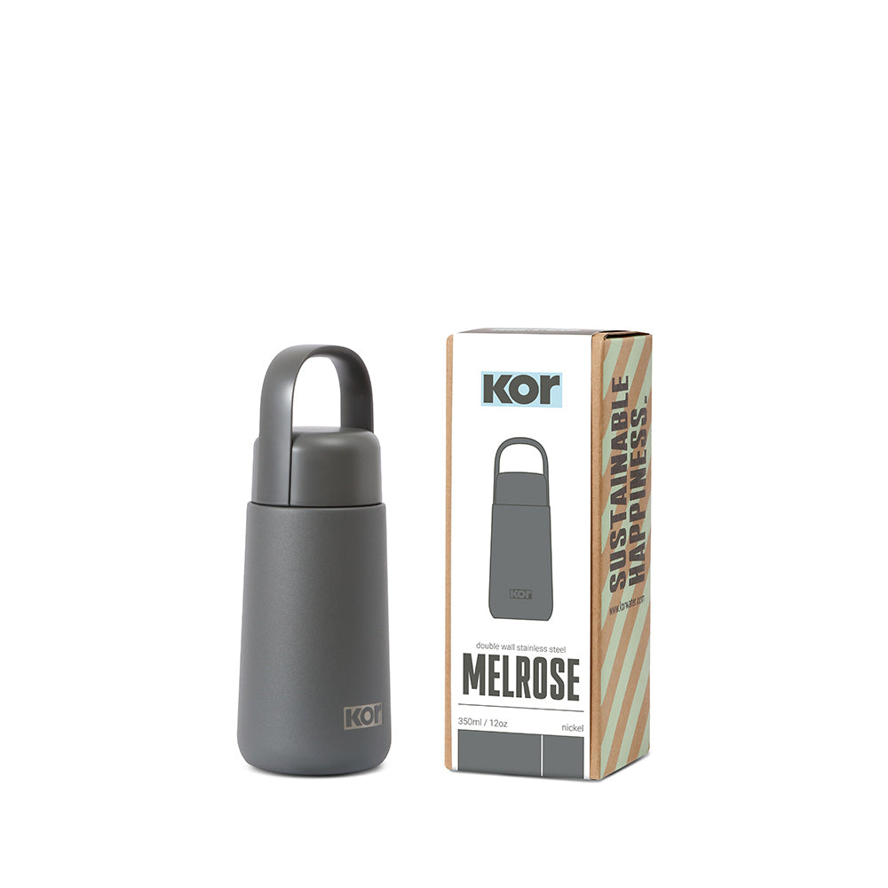 Melrose 12 oz (350 ml) Double Wall Stainless Steel Bottle