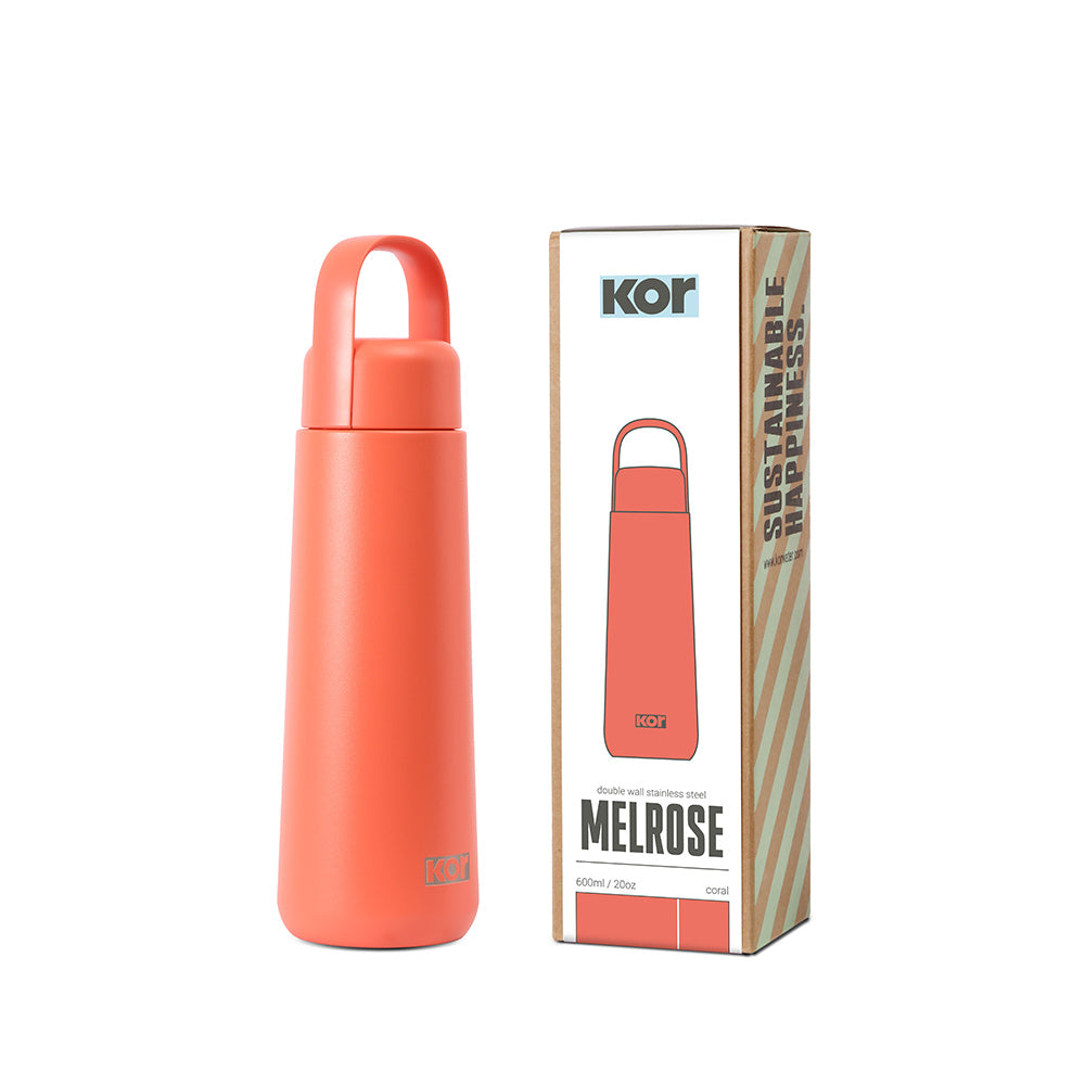 Melrose - 20 oz (600 ml) Double Wall Stainless Steel Bottle