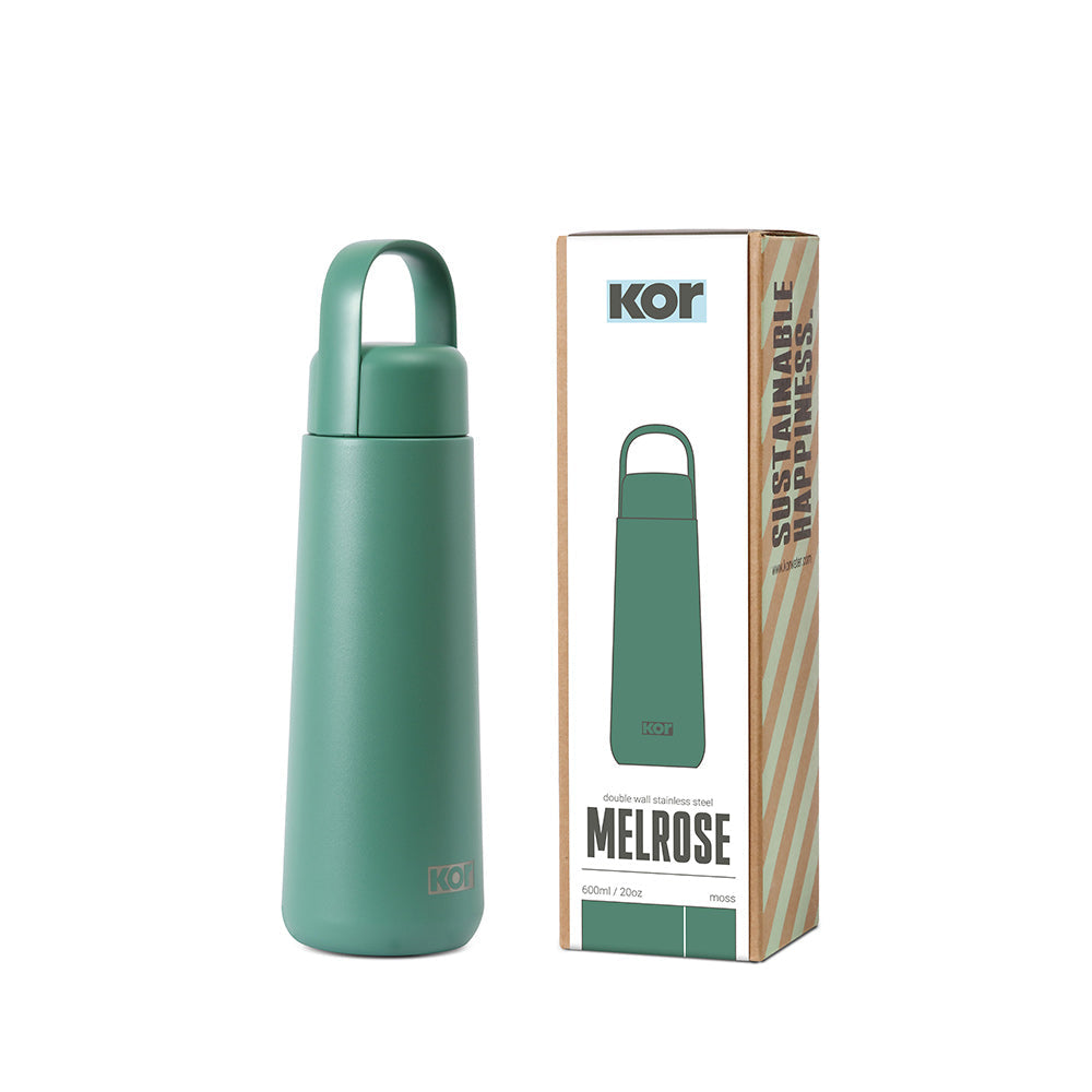 Melrose - 20 oz (600 ml) Double Wall Stainless Steel Bottle