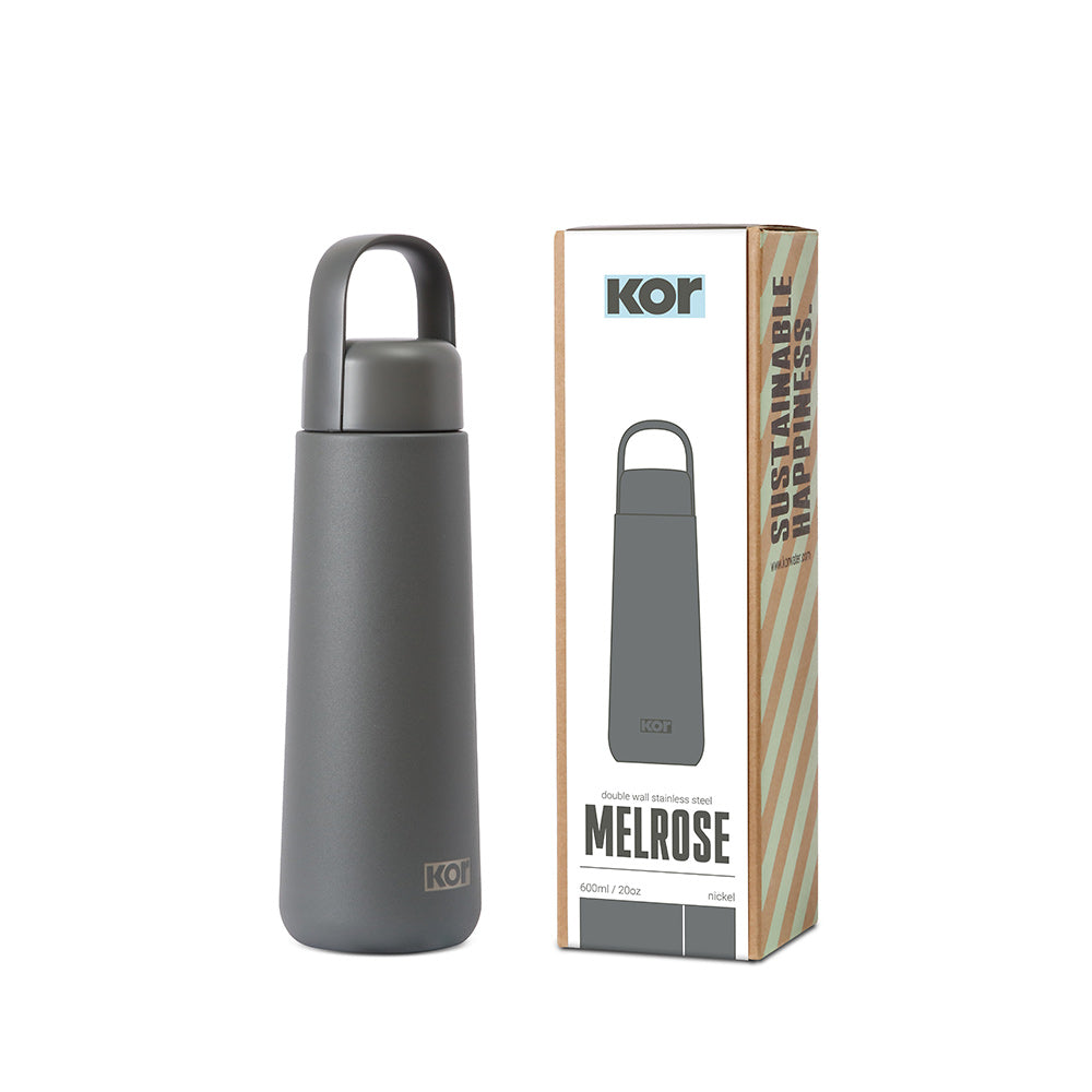 Melrose - 20 oz (600 ml) Double Wall Stainless Steel Bottle