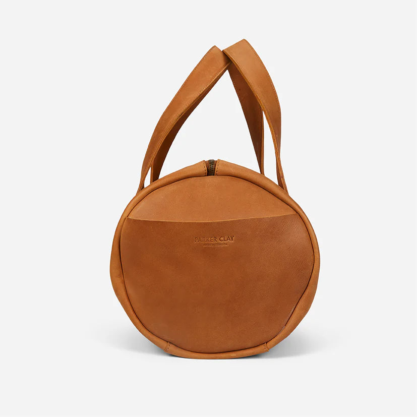 Omo Full-Grain Leather Overnight Bag