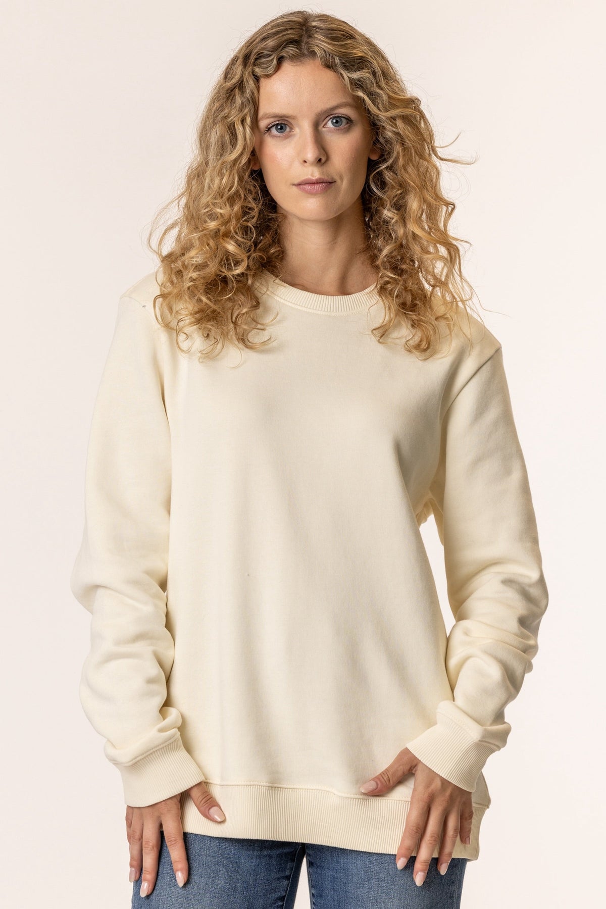 organic cotton sweatshirt women's#color_natural