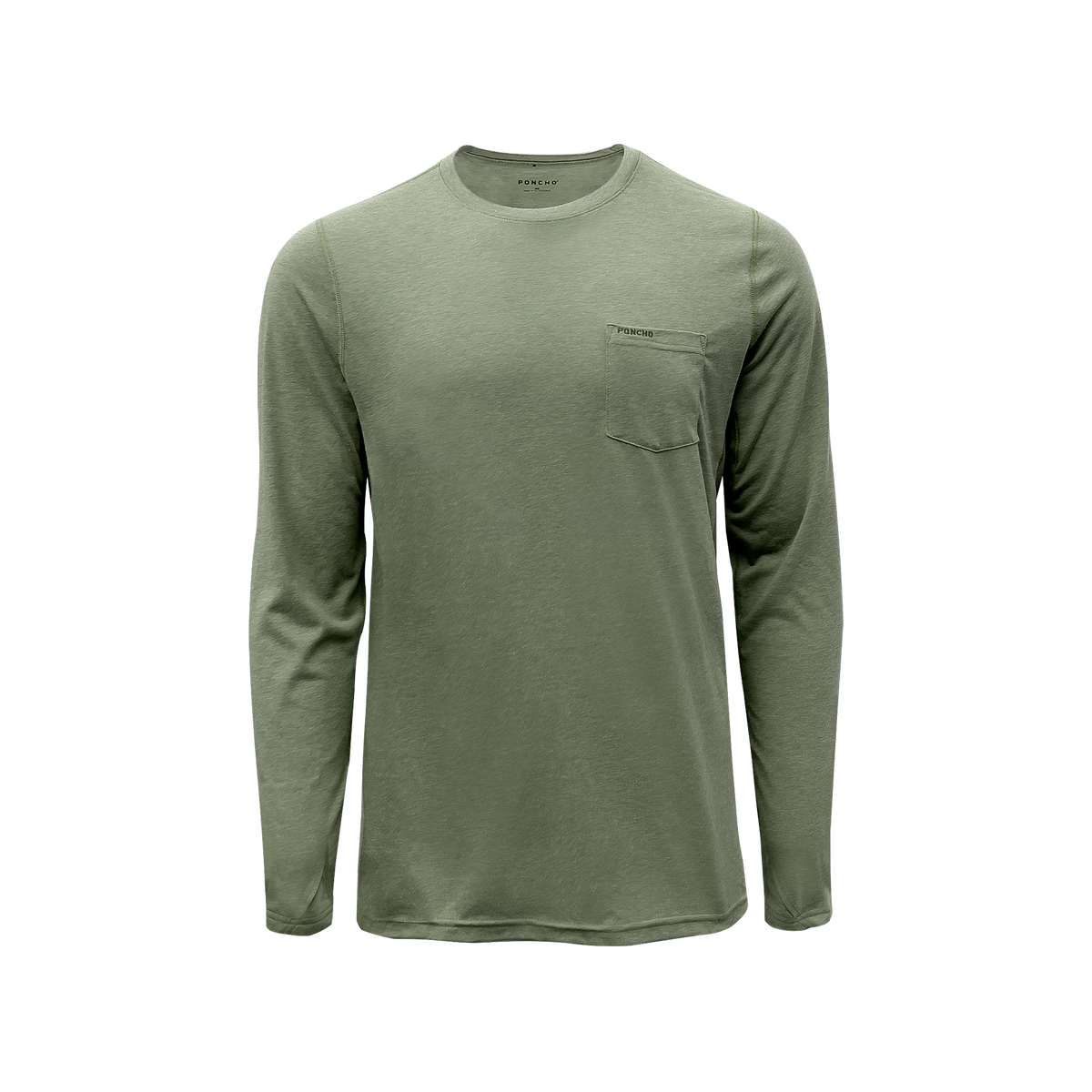 Product photo of the Performance Crew - Moss Green