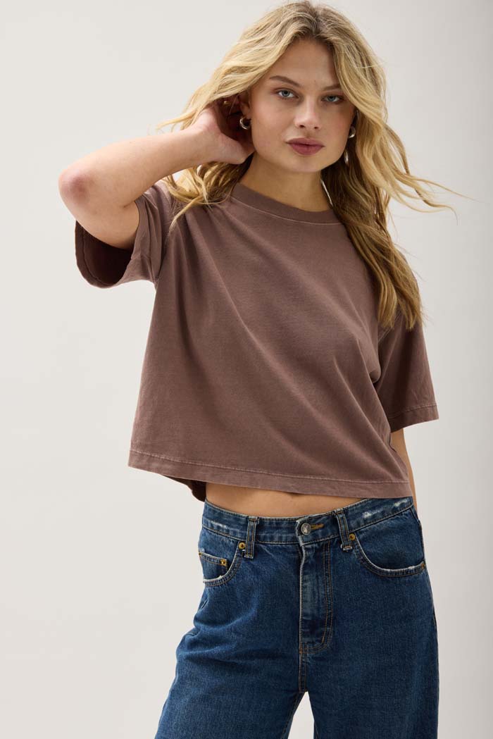 Women's Relaxed Crop Tee