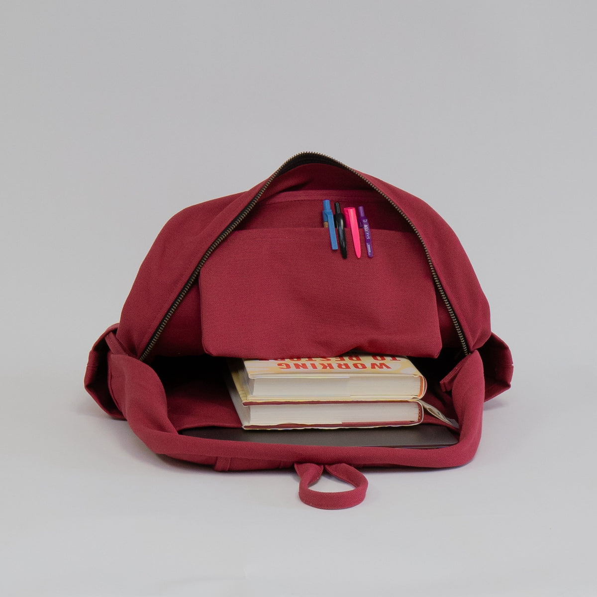 red backpack for school#color_ruby-red