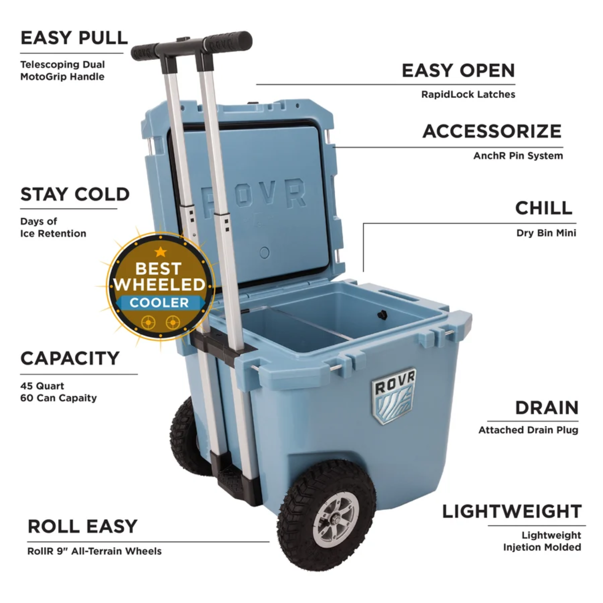 RollR® 45 Wheeled Cooler