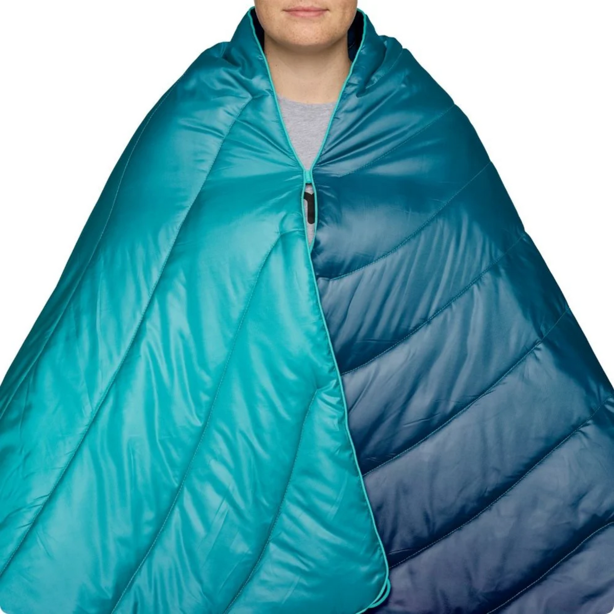 Original Puffy Blanket - Ocean Fade- 1 Person