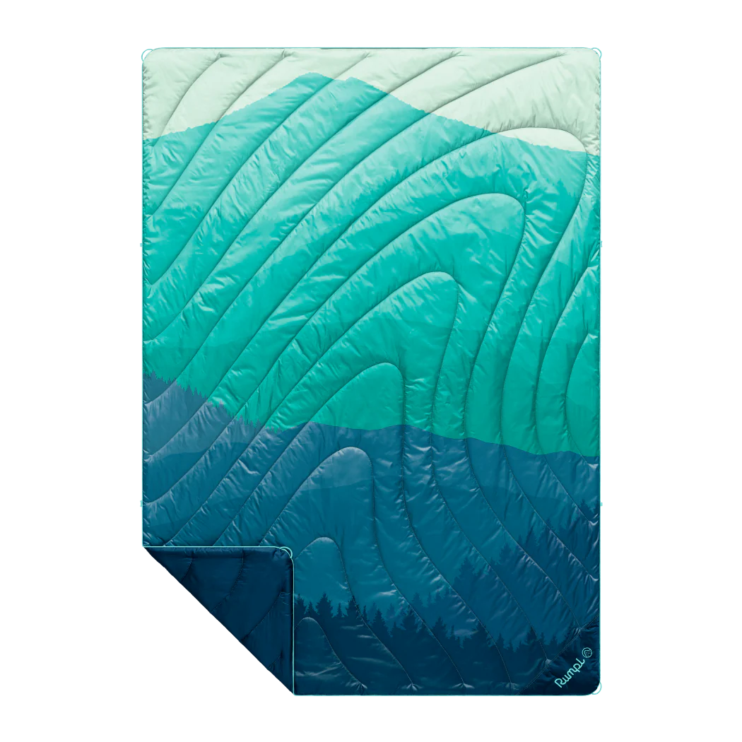 Original Puffy Blanket - Seascape Ridge Mountains - 1 Person