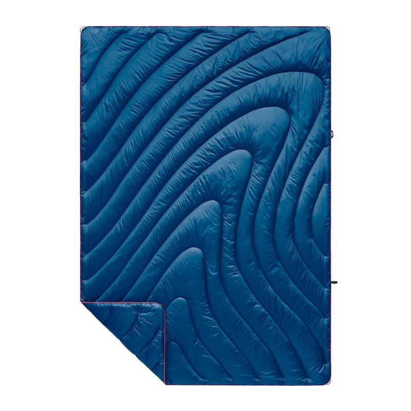 Rumpl Original Puffy Blanket - Deepwater Solid Original