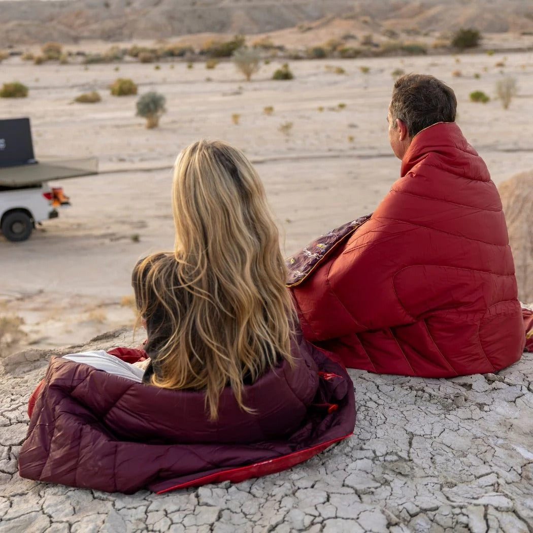 Original Puffy Blanket - Fig Cherry - 1 Person