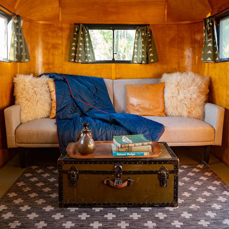 Rumpl Original Puffy Blanket - Deepwater Solid Original