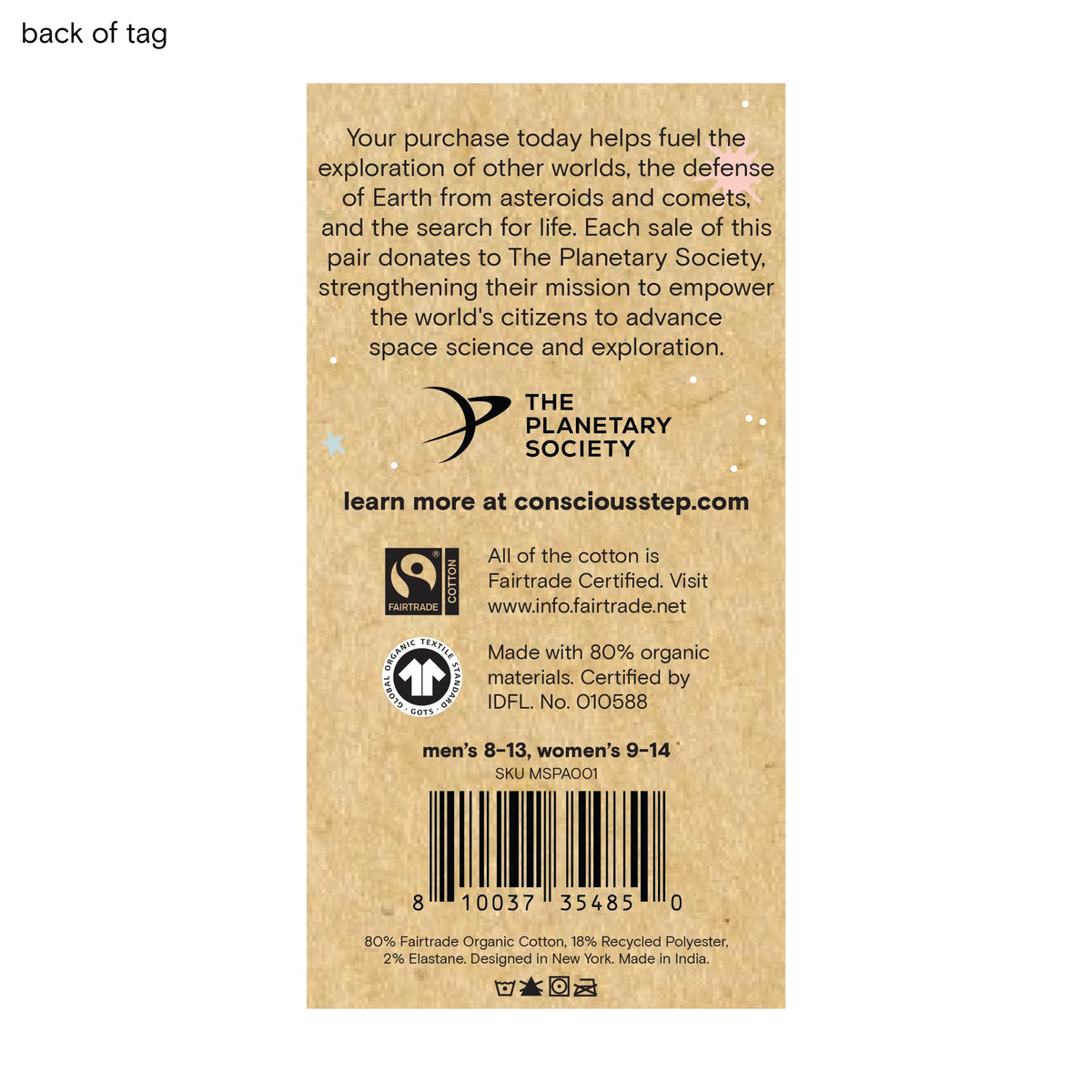 Socks that Support Space Exploration