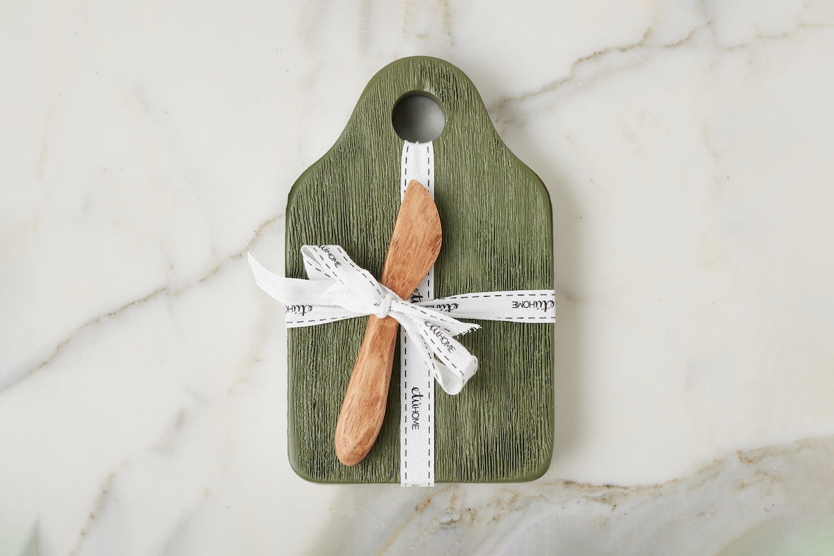 Mini Appetizer Board, Small, Spruce Green