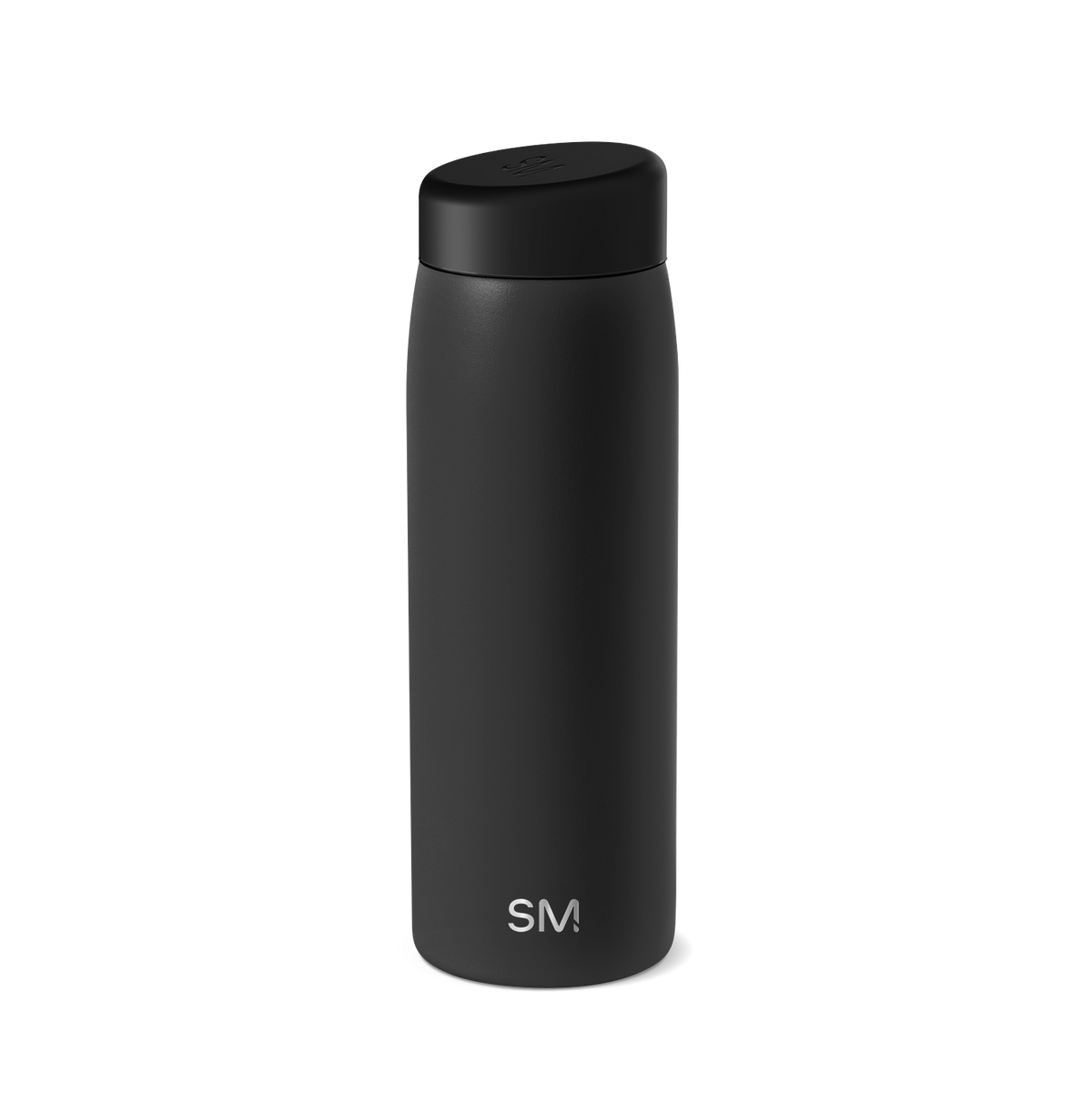 Sidekick Tumbler with Stainless Steel Lid - 16oz - Midnight Black