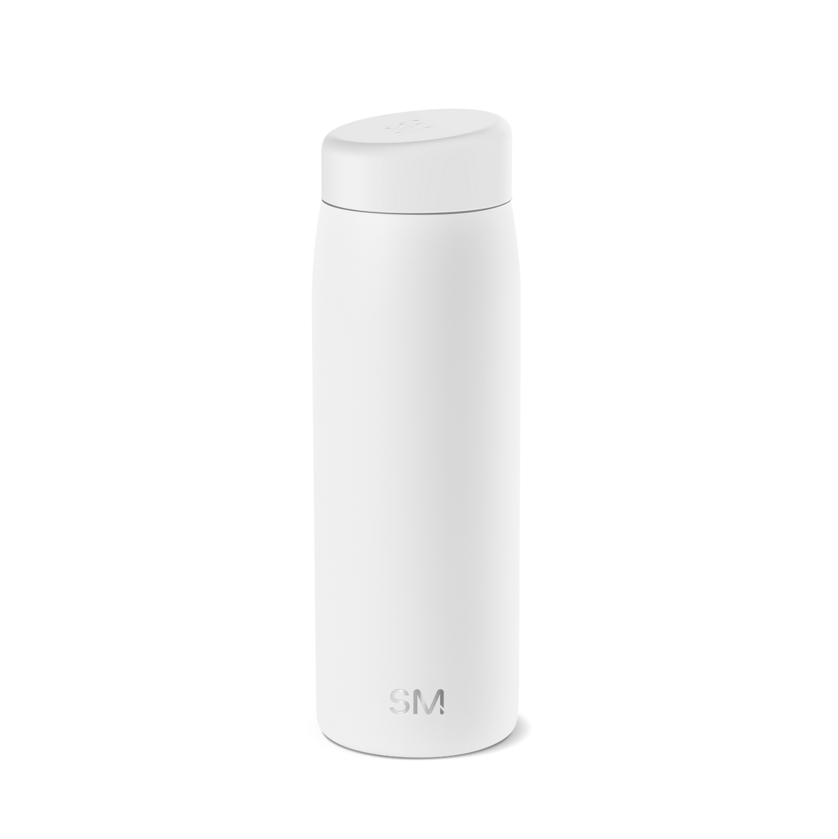 Sidekick Tumbler with Stainless Steel Lid - 16oz - Winter White
