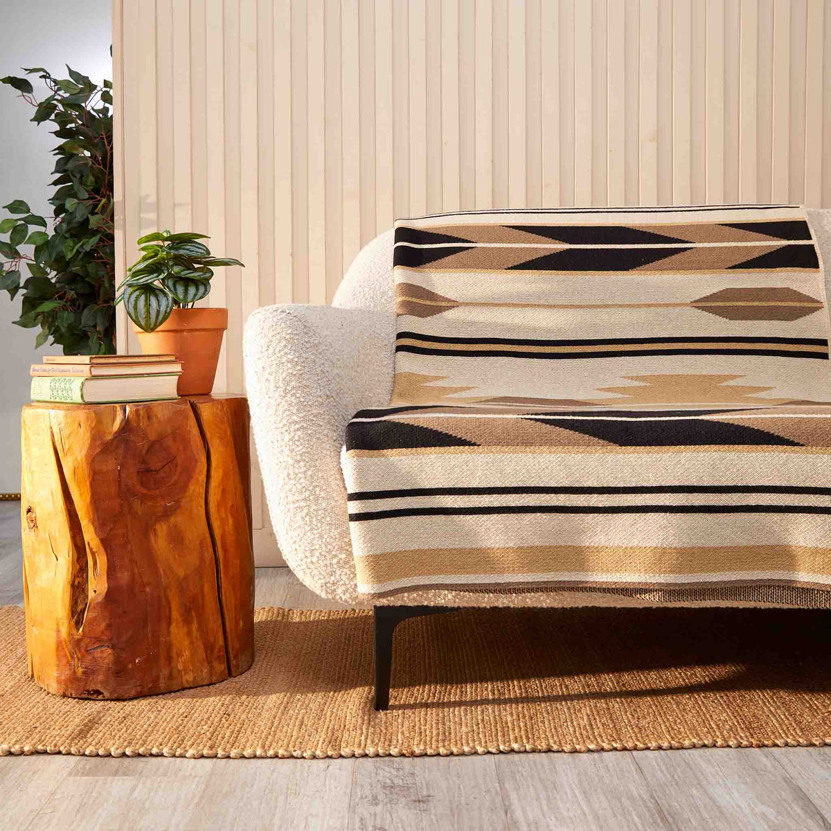 In2Green Eco Throw Cotton Sustainable Knit Throw Blanket | Star Gaze 601570193071 BL01SWSG1