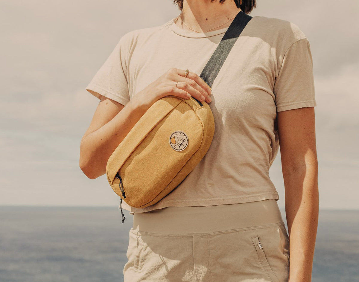 STORY close up of person wearing sunski sling