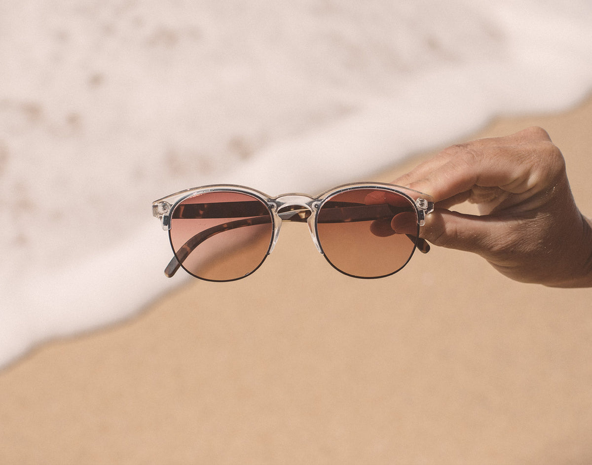 STORY hand holding sunski avila sunglasses  