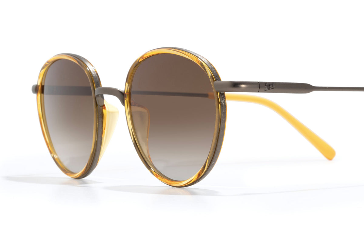 PROD_SUN_BA_HSE sunski baia honey sepia close up three quarter angle