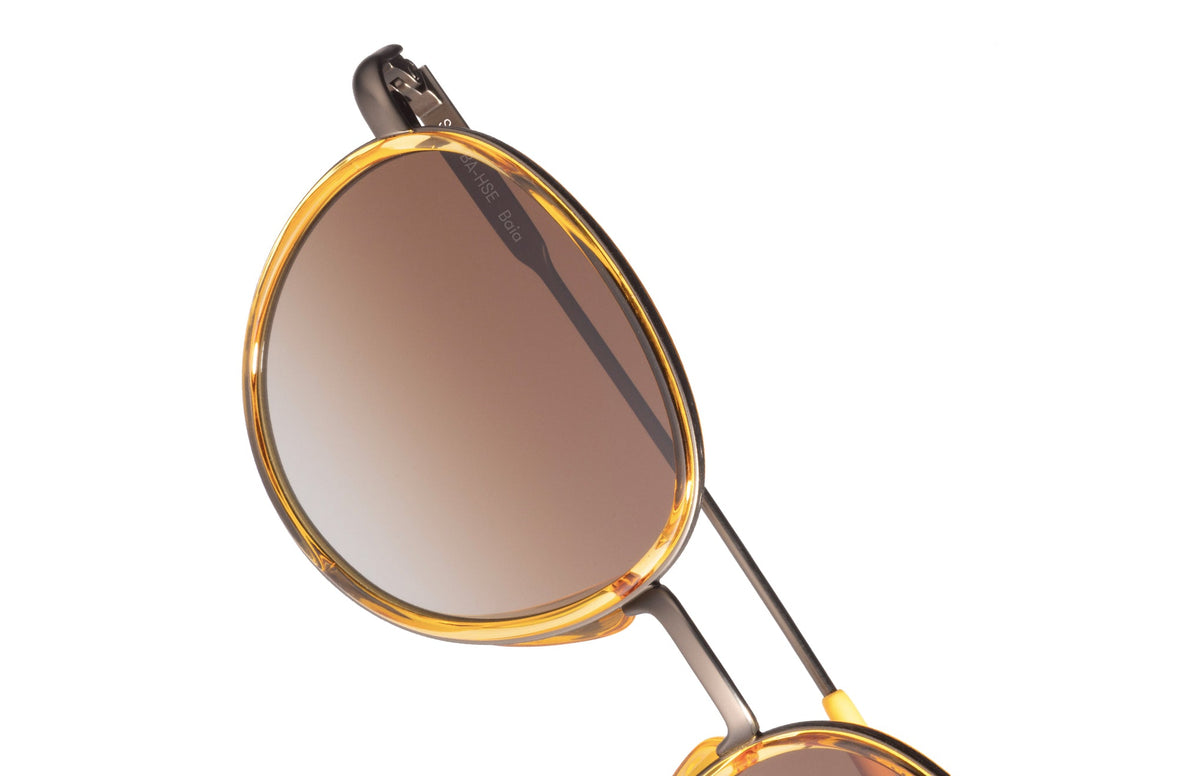 PROD_SUN_BA_HSE sunski baia honey sepia close up of lens angle