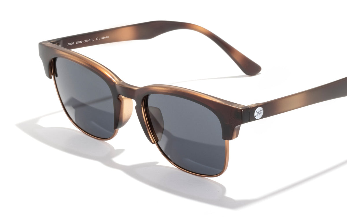 PROD_SUN_CB_TSL sunski cambria whiskey tortoise slate three quarter angle