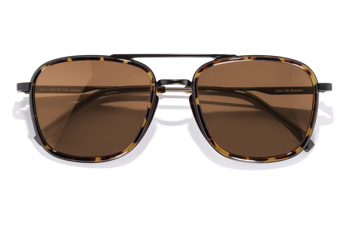 PROD_SUN_ES_TAM sunski estero tortoise amber front angle