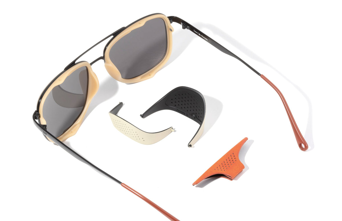 PROD_SUN_FE_SSI sunski ferrata spruce silver unfolded with all sun protection pieces removed