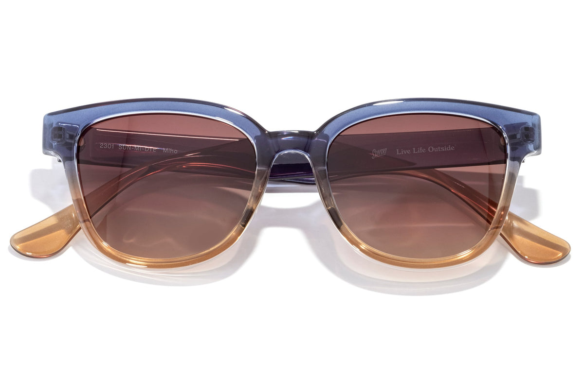 PROD_SUN_MI_DTE sunski polarized sunglasses miho dawn terra fade front angle