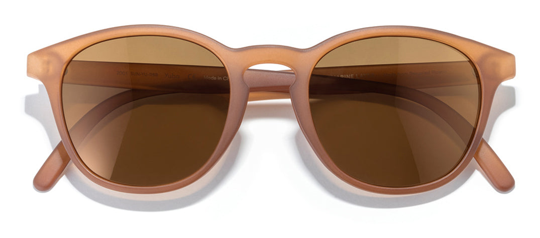 sunski yuba rust bronze front angle