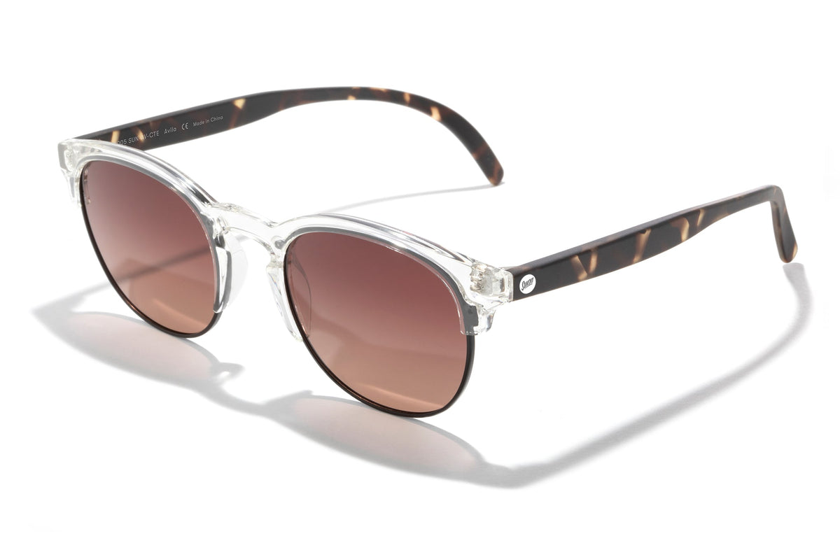 PROD_SUN_AV_CTE sunski avila clear tortoise fade three quarter angle