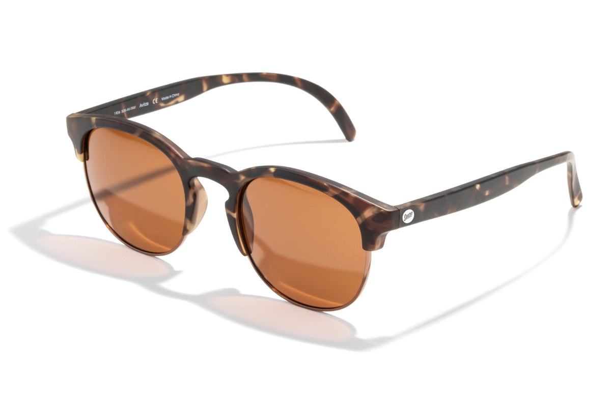 PROD_SUN_AV_TAM sunski avila tortoise amber three quarter angle
