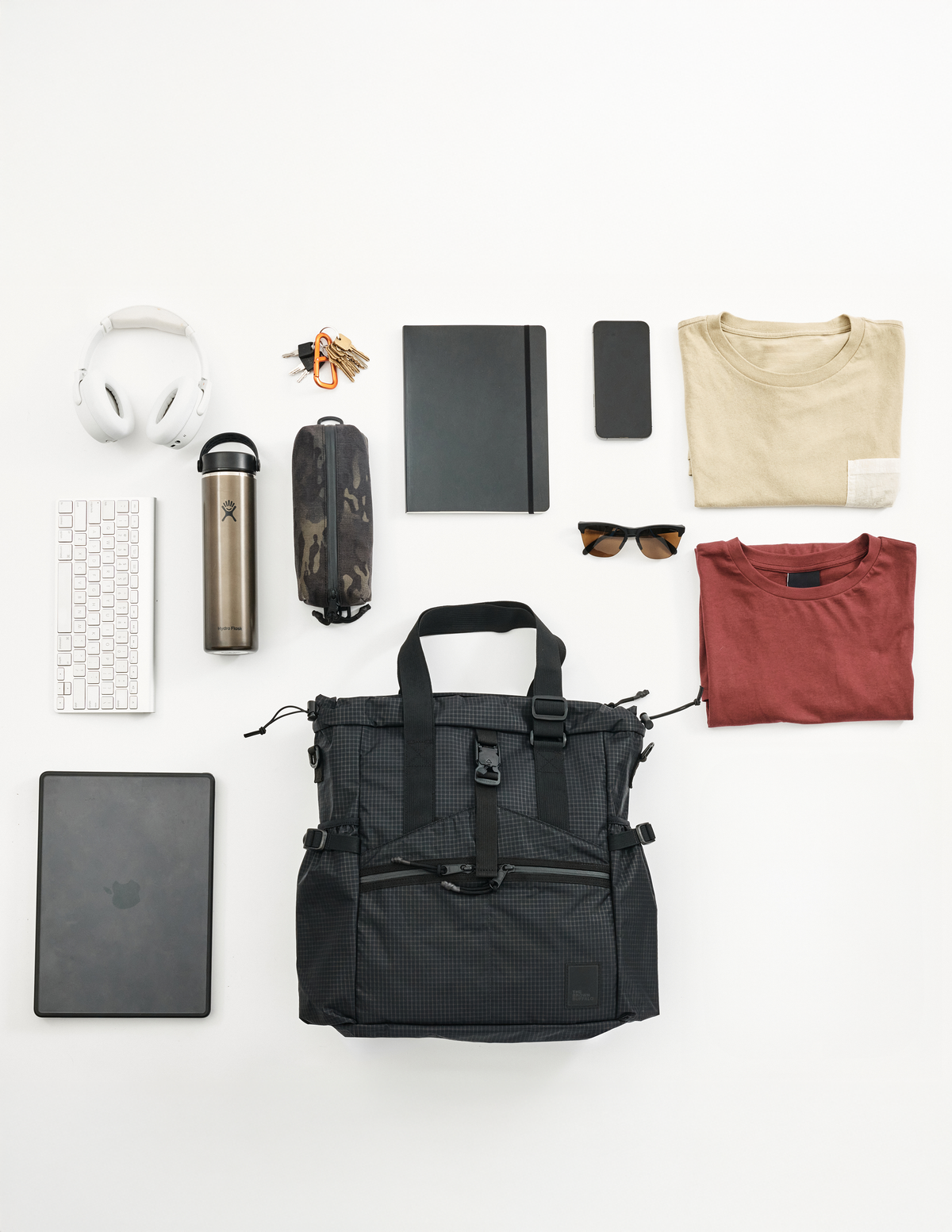Conceal Tote - Challenge Ultra Black Grid